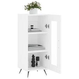 Berkfield Home Sideboard White 34.5x34x90 cm Engineered Wood - thumbnail 4