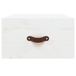 Berkfield Home Wall-mounted Bedside Cabinets 2 pcs White 40x29.5x22 cm - thumbnail 6