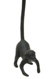 Orsina Fauna Monkey Toilet Roll Holder in Black - thumbnail 5