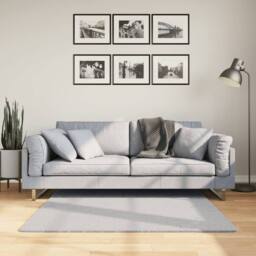 Berkfield Home Rug HUARTE Short Pile Soft & Washable Grey 120x120 cm - Size: Medium - thumbnail 2