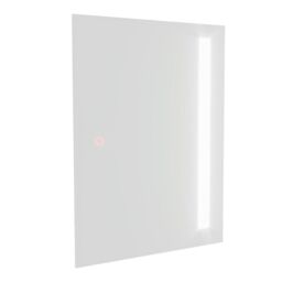 Nes Home 800x600mm LED Bathroom Mirror with Anti-fog Function, Touch Sensor Switch, Cool White Lighting Vertical & Horizontal in Silver - thumbnail 5
