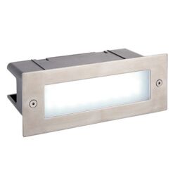 Netlighting Smart Seina Outdoor LED 3.5W Recessed Brick Light Marine Grade Stainless Steel IP44 in Grey - thumbnail 2