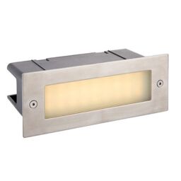 Netlighting Smart Seina Outdoor LED 3.5W Recessed Brick Light Marine Grade Stainless Steel IP44 in Grey - thumbnail 6