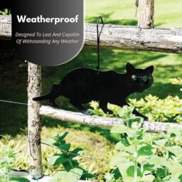 Marco Paul Black Powder Coated Metal Cat Repellent - thumbnail 6