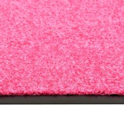 Berkfield Home Pliable Doormat Washable Pink 60x180 cm - thumbnail 5