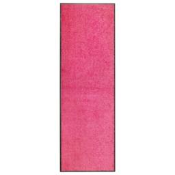 Berkfield Home Pliable Doormat Washable Pink 60x180 cm - thumbnail 2