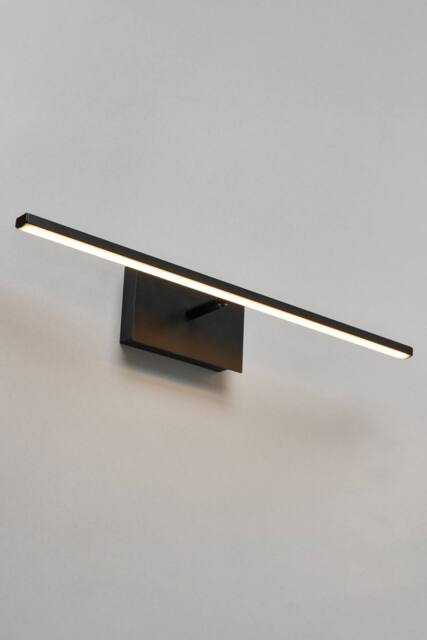 BHS Lighting Dougie Rechargeable Picture Wall Light in Black - image 1