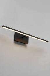 BHS Lighting Dougie Rechargeable Picture Wall Light in Black - thumbnail 1