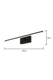BHS Lighting Dougie Rechargeable Picture Wall Light in Black - thumbnail 5