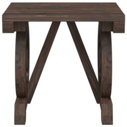 Berkfield Home Beautiful 3 Piece Garden Lounge Set Solid Wood Fir in Brown - thumbnail 9