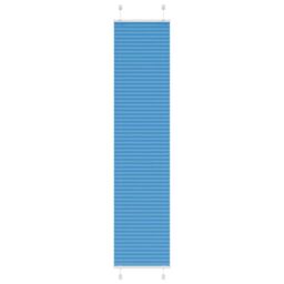 Berkfield Home Pleated Blind Blue 40x200 cm Fabric Width 39.4 cm Polyester