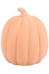 KDMD 22cm Terracotta Pumpkin Ornament in Coral - thumbnail 3