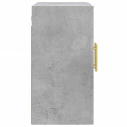 Berkfield Home Wall Cabinet Concrete Grey 60x31x60 cm Engineered Wood - Size: 60 x 31 x 60 cm - thumbnail 7