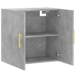 Berkfield Home Wall Cabinet Concrete Grey 60x31x60 cm Engineered Wood - Size: 60 x 31 x 60 cm - thumbnail 6