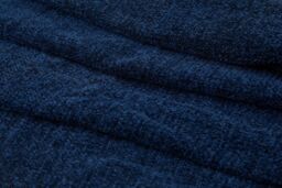 Emma Barclay Darcy Tassel Blanket/Throw in Navy - Size: 150 cm x 200 cm - thumbnail 3