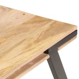 Berkfield Home Coffee Table 114x65x40 cm Solid Mango Wood in Brown - Size: 114 x 65 x 40 cm - thumbnail 4