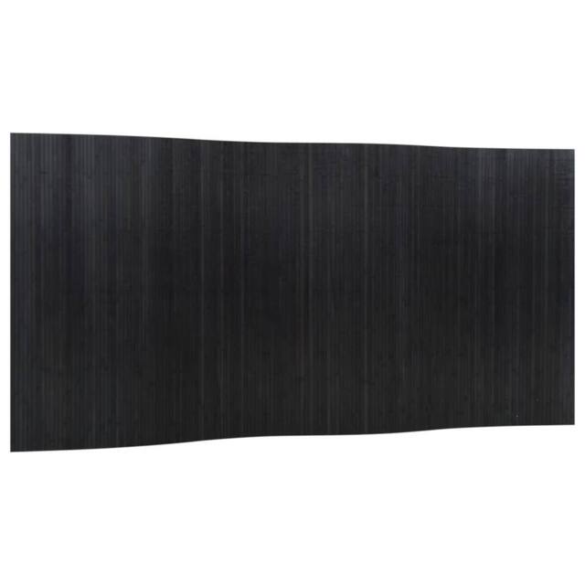 Berkfield Home Room Divider¬†Black 165x400 cm¬†Bamboo in Black - Size: 165x400 cm - image 1