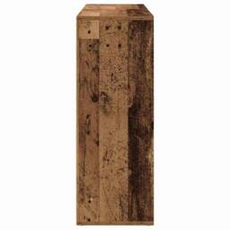 Berkfield Home Modern Buffet Sideboard Old wood 120 x 31 x 84 cm Engineered Wood - thumbnail 7