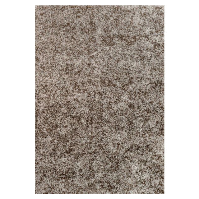 Kukoon Beige Brown Super Soft Shaggy Area Rug in Chocolate - Size: 200 cm x 290 cm - image 1