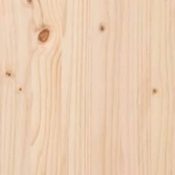 Berkfield Home Table Top 70x35x2.5 cm Solid Wood Pine Oval in Light Tan - thumbnail 7