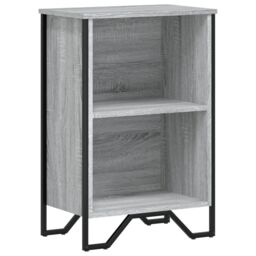 Berkfield Home Bookcase Grey Sonoma 50x31x74.5 cm Engineered Wood - thumbnail 2
