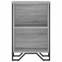 Berkfield Home Bookcase Grey Sonoma 50x31x74.5 cm Engineered Wood - thumbnail 4