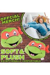 Teenage Mutant Ninja Turtles 3D Cushion for Bed Sofa Bedroom Accessories Home Decor in Green - thumbnail 5