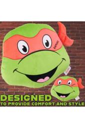 Teenage Mutant Ninja Turtles 3D Cushion for Bed Sofa Bedroom Accessories Home Decor in Green - thumbnail 3