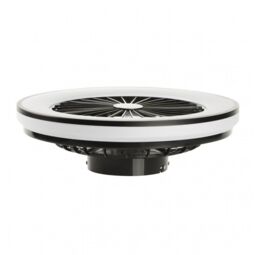 Kanlux 38033 Plave LED CCT Ceiling Mounted Light Fitting with Fan in a Black & White Finish - thumbnail 4