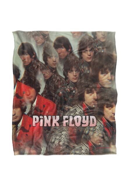 Pink Floyd The Piper At The Gates of Dawn Silky Touch Super Soft Throw Blanket 152 X 127 cm in White - image 1