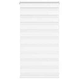 Berkfield Home Elegant Zebra Blind White 70x100 cm Fabric Width 65.9 cm Polyester - thumbnail 2
