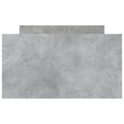 Berkfield Home Bed Frame with Headboard & Footboard Concrete Grey 100x200 cm - thumbnail 6