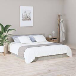 Berkfield Home Bed Headboard Concrete Grey 200x1.5x80 cm Engineered Wood - thumbnail 3