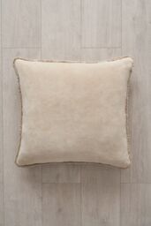 BHS Camille Cushion in Natural - Size: 55 cm x 55 cm - thumbnail 3