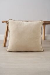 BHS Camille Cushion in Natural - Size: 55 cm x 55 cm