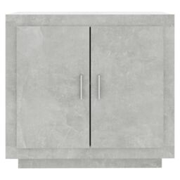 Berkfield Home Sideboard Concrete Grey 80x40x75 cm Engineered Wood - Size: 80 x 40 x 75 cm - thumbnail 3