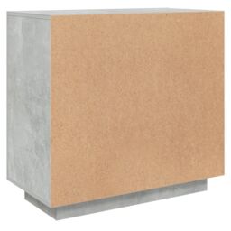 Berkfield Home Sideboard Concrete Grey 80x40x75 cm Engineered Wood - Size: 80 x 40 x 75 cm - thumbnail 5
