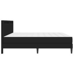 Berkfield Home Bed Frame with LED Strip Lights Black 180 x 200 cm Faux Leather - thumbnail 9