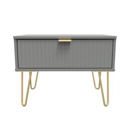 Bexley 1 Drawer Wide Side Table (Ready Assembled)