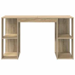 Berkfield Home Sonoma Oak Desk Sonoma oak Engineered wood Standard desk size in Light Brown - thumbnail 5