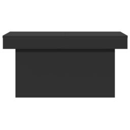 Berkfield Home Coffee Table Black 100x55x40 cm Engineered Wood - Size: 100 x 55 x 40 cm - thumbnail 5