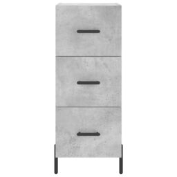 Berkfield Home Sideboard Concrete Grey 34.5x34x90 cm Engineered Wood - thumbnail 6