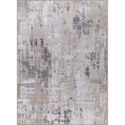 Livabliss Lustro-Abstract Beige Grey Off-White Modern Marble Living Rug - Size: 80 cm x 150 cm - thumbnail 2