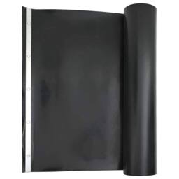 Berkfield Home Root Barrier with Connecting Rails Black 1x10 m 1, 5 mm HDPE - thumbnail 6