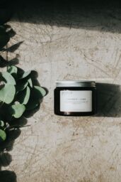 Imvelo Candle Co 3 Wick Candle - Coconut + Lime in Amber - thumbnail 2
