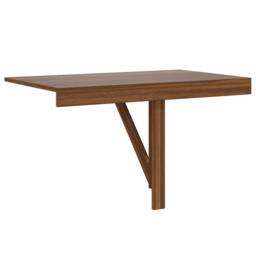 Berkfield Home Durable Folding Wall Table Brown Oak 100x60x56 cm Engineered Wood - Size: 100 x 60 x 56 cm - thumbnail 7