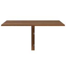 Berkfield Home Durable Folding Wall Table Brown Oak 100x60x56 cm Engineered Wood - Size: 100 x 60 x 56 cm - thumbnail 4
