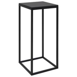 Berkfield Home Side Tables 2 pcs Black Steel - thumbnail 3