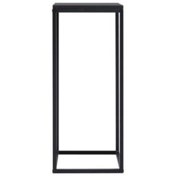 Berkfield Home Side Tables 2 pcs Black Steel - thumbnail 4