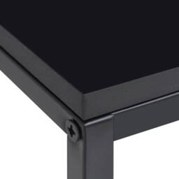 Berkfield Home Side Tables 2 pcs Black Steel - thumbnail 5